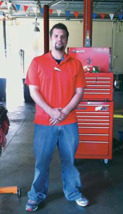 Joshua Murphy is the new director of the automotive service technology program at the Literacy and Technology Center.