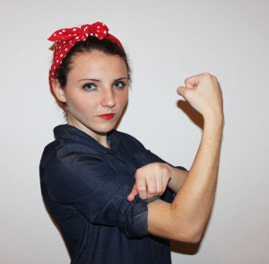 Holden High School Senior Jessica Litolff played the lead role of Rosie in the Livingston Parish Talented Arts Program’s production of “Rosie the Riveter.”